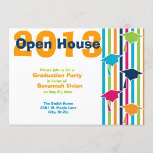 Graduation Party Open House Invitations