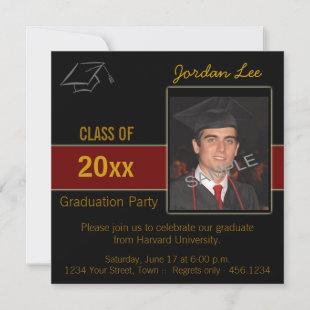 Graduation Party Photo Invitation