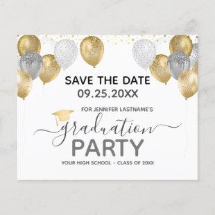 Graduation Party Save the Date Invitation