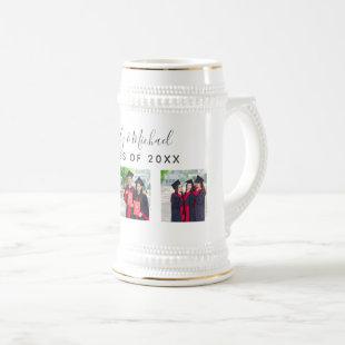Graduation PHOTO - Gifts and Announcements Custom Beer Stein