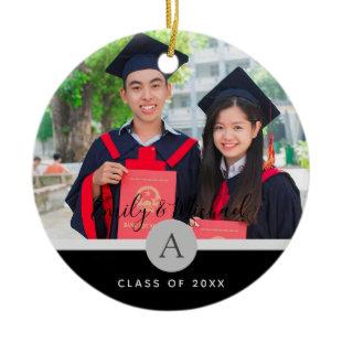 Graduation PHOTO - Gifts and Announcements Custom Ceramic Ornament