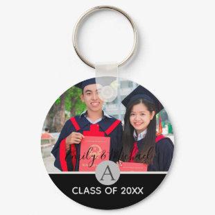 Graduation PHOTO - Gifts and Announcements Custom Keychain