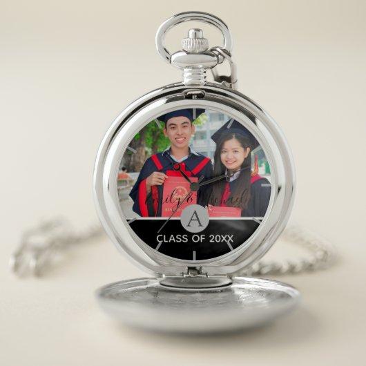 Graduation PHOTO - Gifts and Announcements Custom Pocket Watch