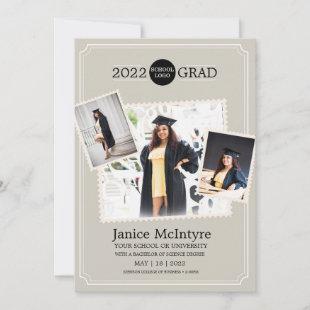 Graduation Photo Invitation with Photos