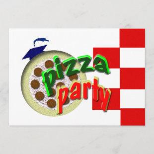 Graduation Pizza Party !!!! Invitation