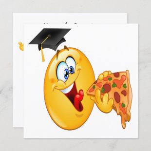 Graduation Pizza Party Invitation