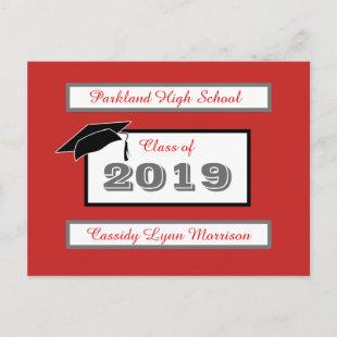 Graduation Post Cards Personalized
