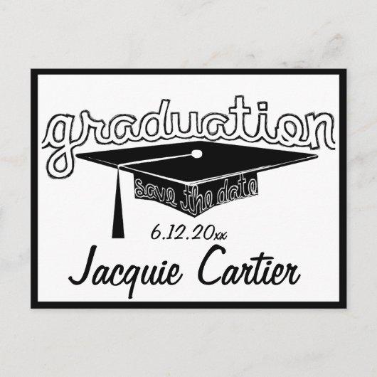 Graduation Save The Date Card