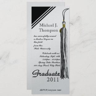 Graduation Tassel Invitation