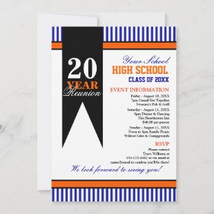 High School Class Reunion Invitation