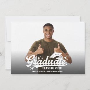 High School Graduation Photo Announcement Card