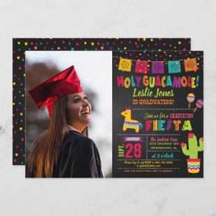 Holy Guacamole Graduation Invitation Piñata Photo