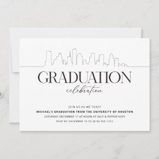 Houston Graduation Party Invitation