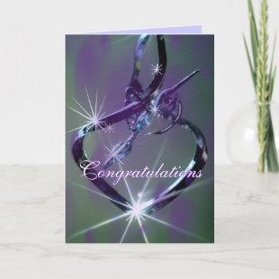 Hummingbird Congratulations - or any ocassion Card