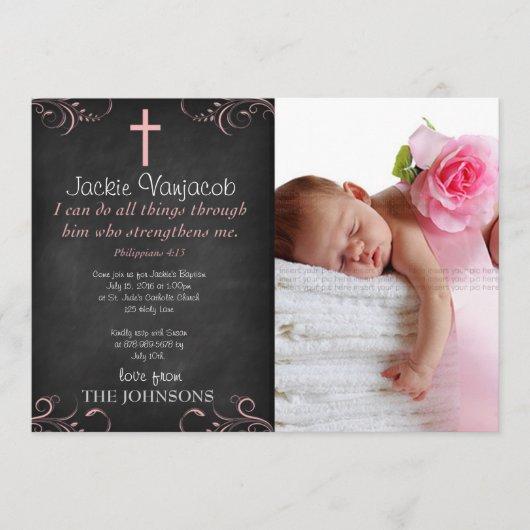 I can do all things through Christ Baby Shower Invitation
