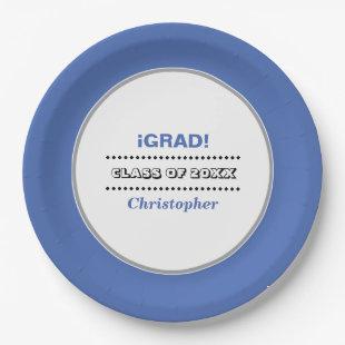 iGrad. Personalized Graduation Party Paper Plates