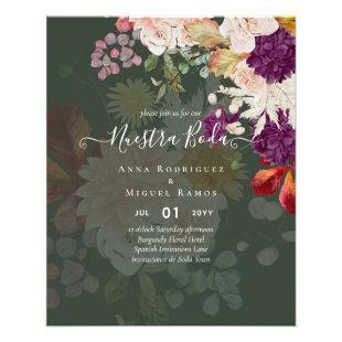 Invitaciones de Boda, Spanish wedding BUDGET Flyer