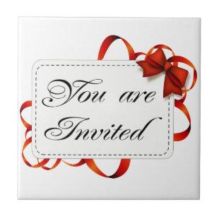 Invitation card >> You Are Invited Tile