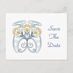 Invitation Save the Date: Art Nouveau