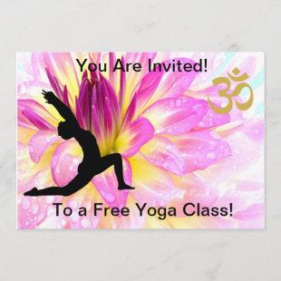 INVITATION TO A FREE YOGA CLASS