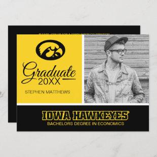 Iowa Hawkeyes Graduation Invitation