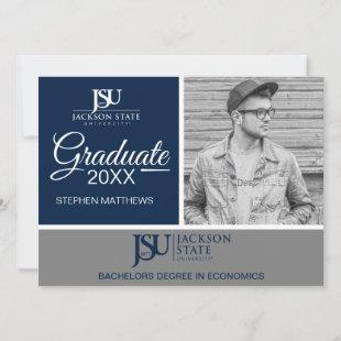 Jackson State University Graduation Invitation