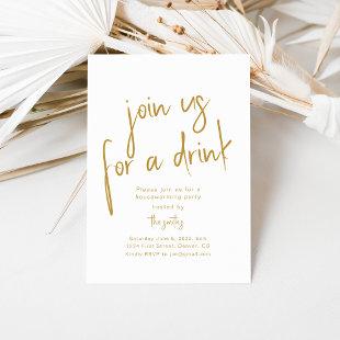 Join Us For A Drink Party Invitation