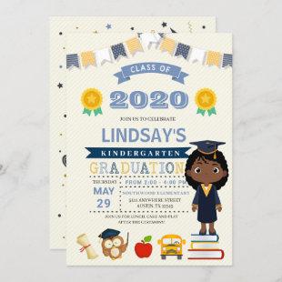 Kids School Graduation Announcement Invitation