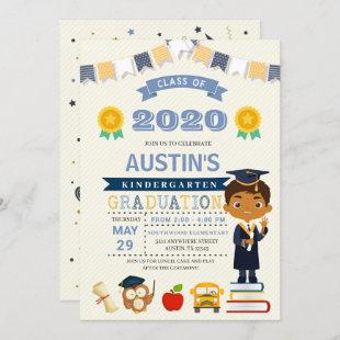 Kids School Graduation Announcement Invitation