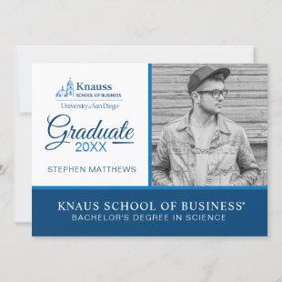 Knauss School of Business | Graduation Invitation