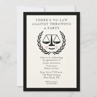 Law School Graduation Invitations