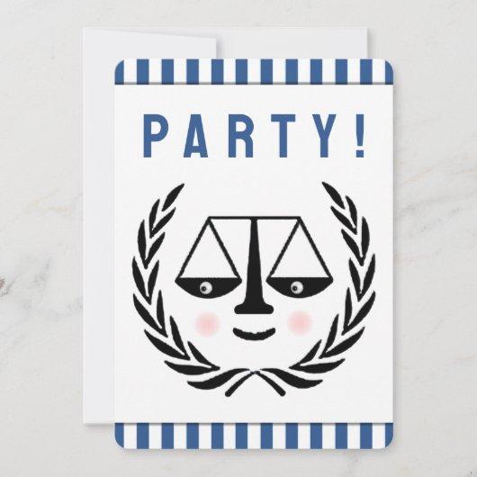 Lawyer Party Invitation
