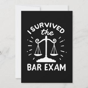 Lawyer Survived The Bar Exam Invitation