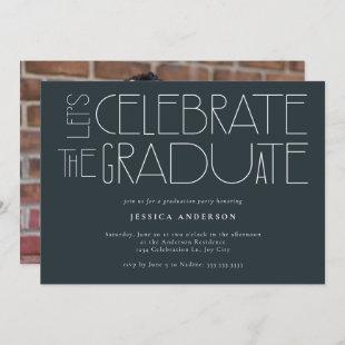 Let's celebrate the Graduate 2024 Graduation Party Invitation