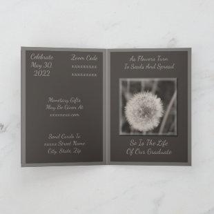 LO Spread Seed Photo Online Out/Indoor Graduation  Invitation