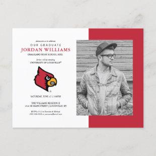 Louisville Cardinals Future Graduate Announcement Postcard