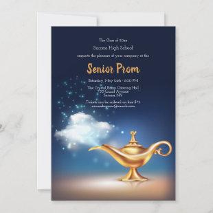 Magic Lamp Arabian Nights Prom Invitations