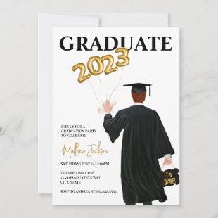 Male 2023 Graduation Party Invitation