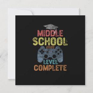 Middle School Level Complete 2020 Invitation