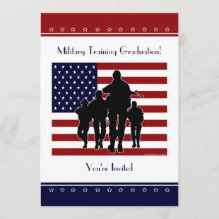 Military Training Graduation Personalized Invite