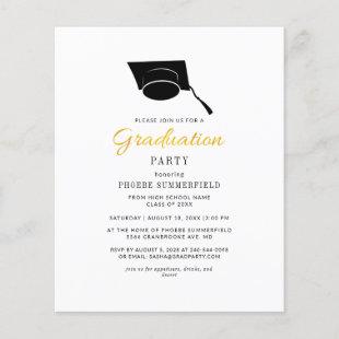 Minimalist Class 2022 Graduation Party Invitation