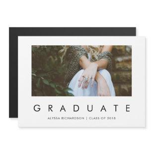 Minimalist Grad | Photo Graduation Announcement