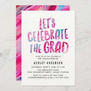 Modern Abstract | Graduation Party Invitation