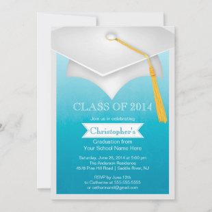 Modern Class of 2014 Graduation Party Invitation