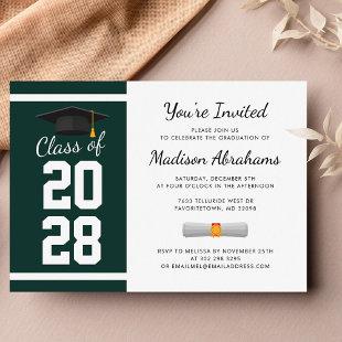 Modern Graduation Party 2024 Invitation