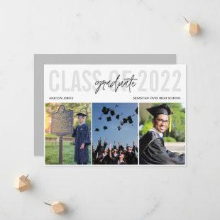 Modern Photo 2022 High School Graduation Announcement