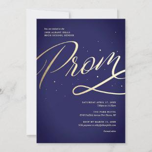 Modern Prom Invitation