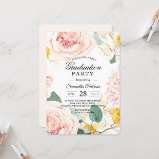 Modern Watercolor Colorful Beauty Frame Invitation