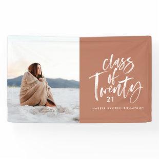 modern watercolor typography graduate photo coffee banner