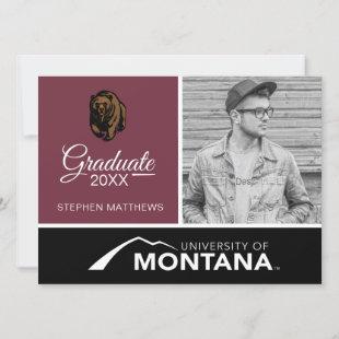 Montana Grizzlies Graduate Invitation